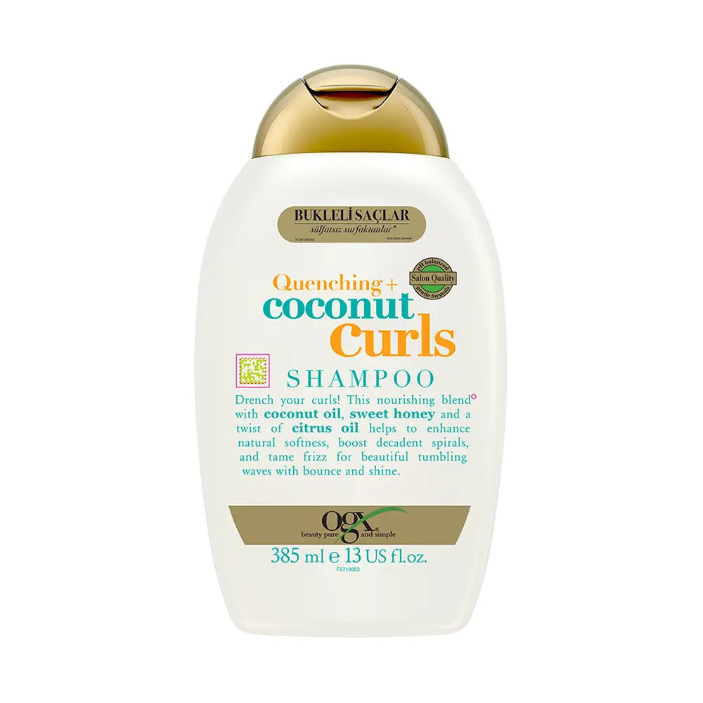 OGX Coconut Curls Shampoo for Defined Waves & Spirals 385ml by Beauty Care Bag