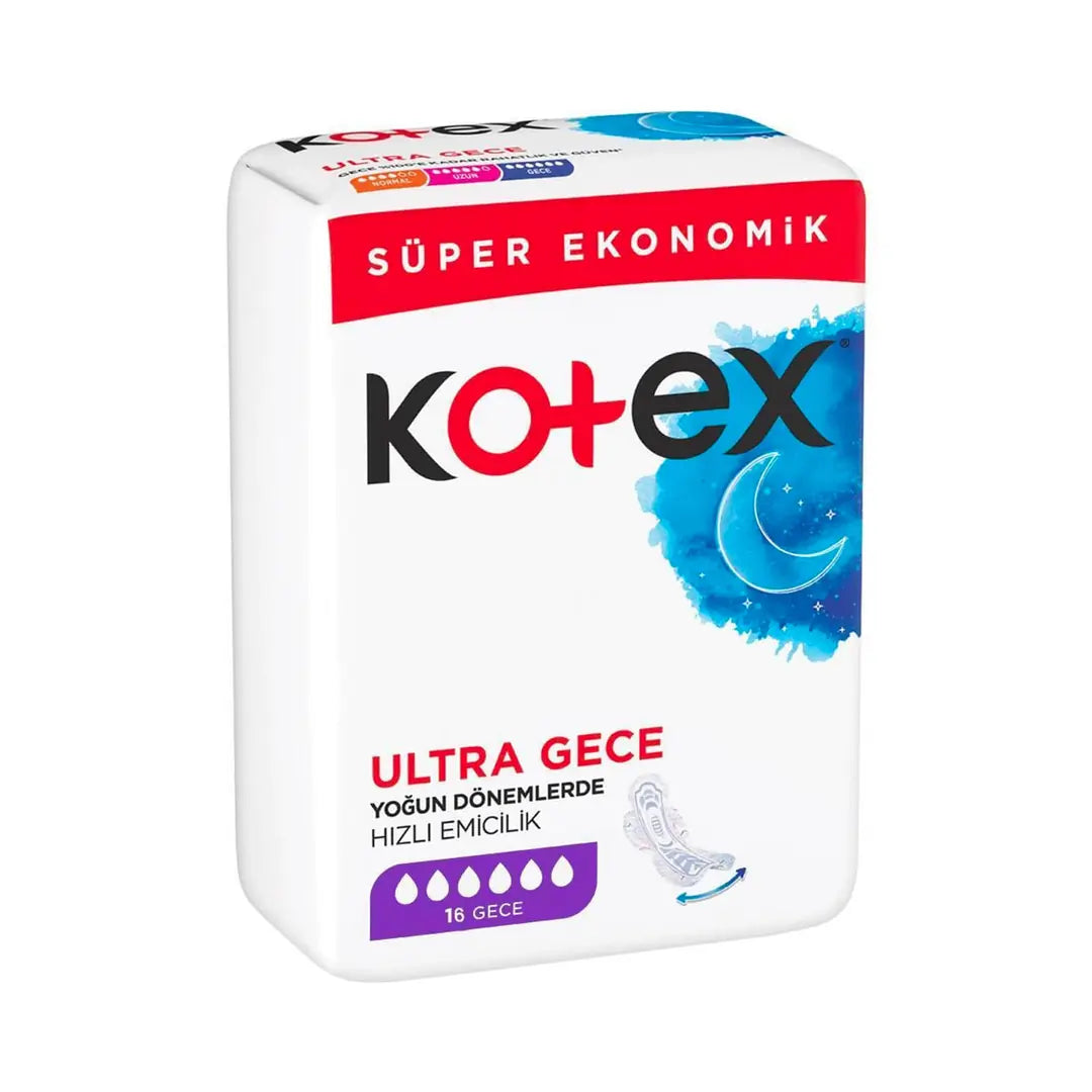 Kotex Ultra Night Sanitary Pads with Wings by Beauty Care Bag