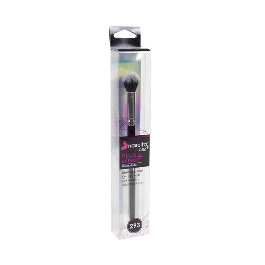 Nascita Pro Plus Multi-Purpose Setting Brush for Flawless Makeup by Beauty Care Bag