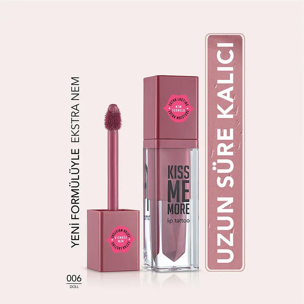 Flormar Kiss Me More Matte Liquid Lipstick 006 Doll by Beauty Care Bag