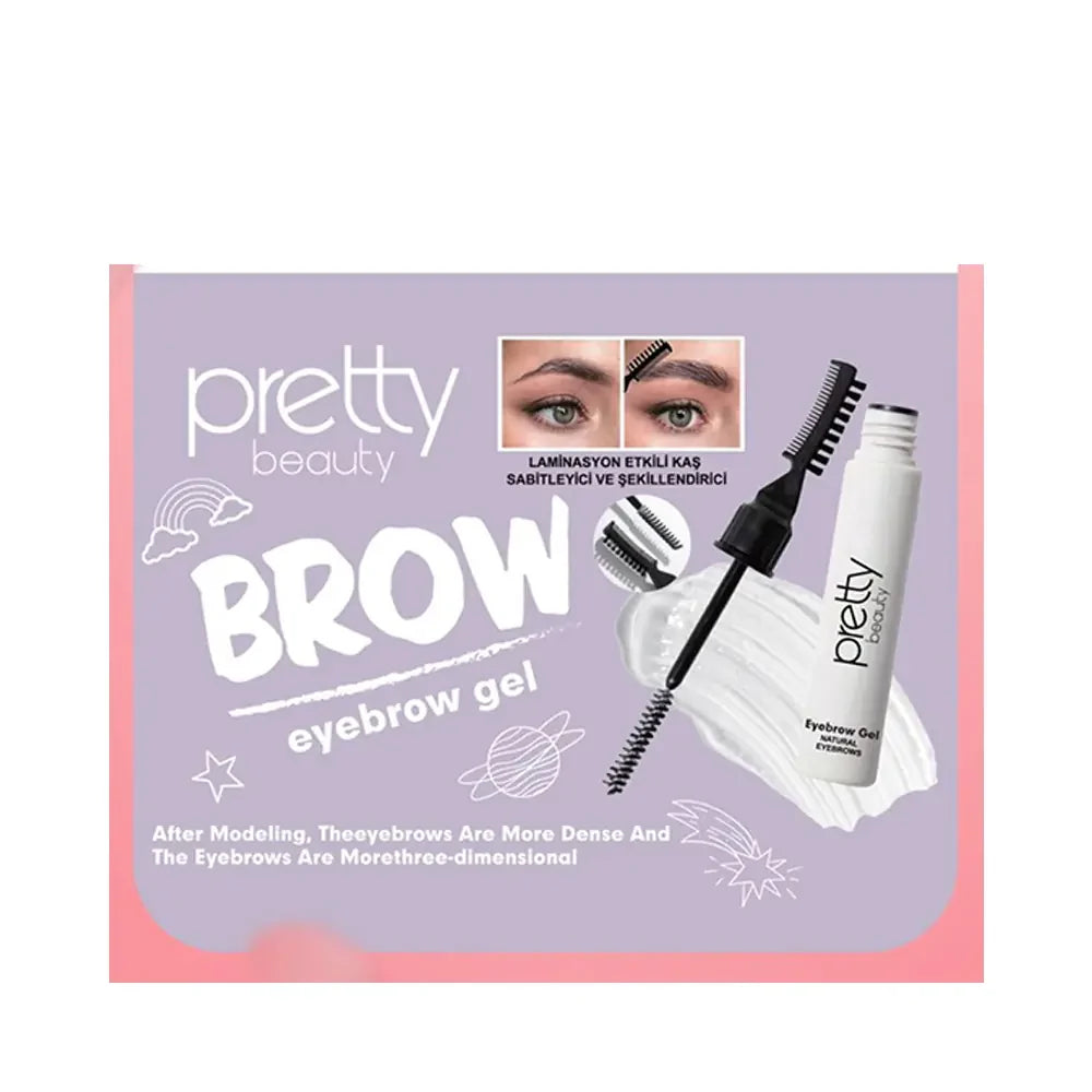 Pretty PB-944 Eyebrow Styling Gel for All-Day Hold by Beauty Care Bag