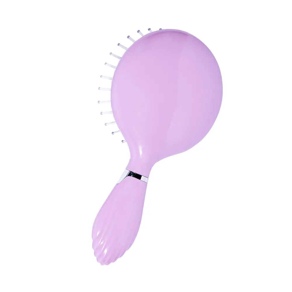 Lionesse Oyster Hair Brush Pink Detangling Tool 1 pc by Beauty Care Bag