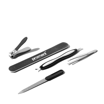 Promani Mini Manicure Set PR-930 for Travel & Quick Touch-Ups by Beauty Care Bag