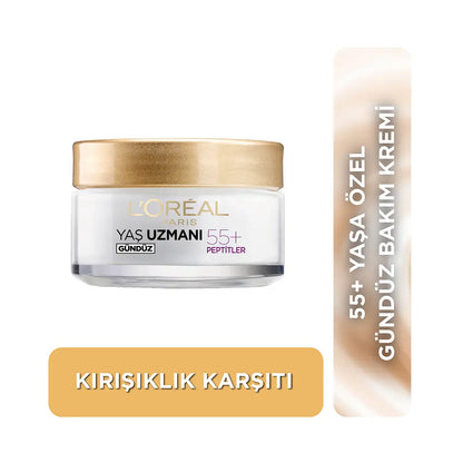 L'Oreal Paris Age Specialist 55+ Anti-Wrinkle Cream 50ml by Beauty Care Bag