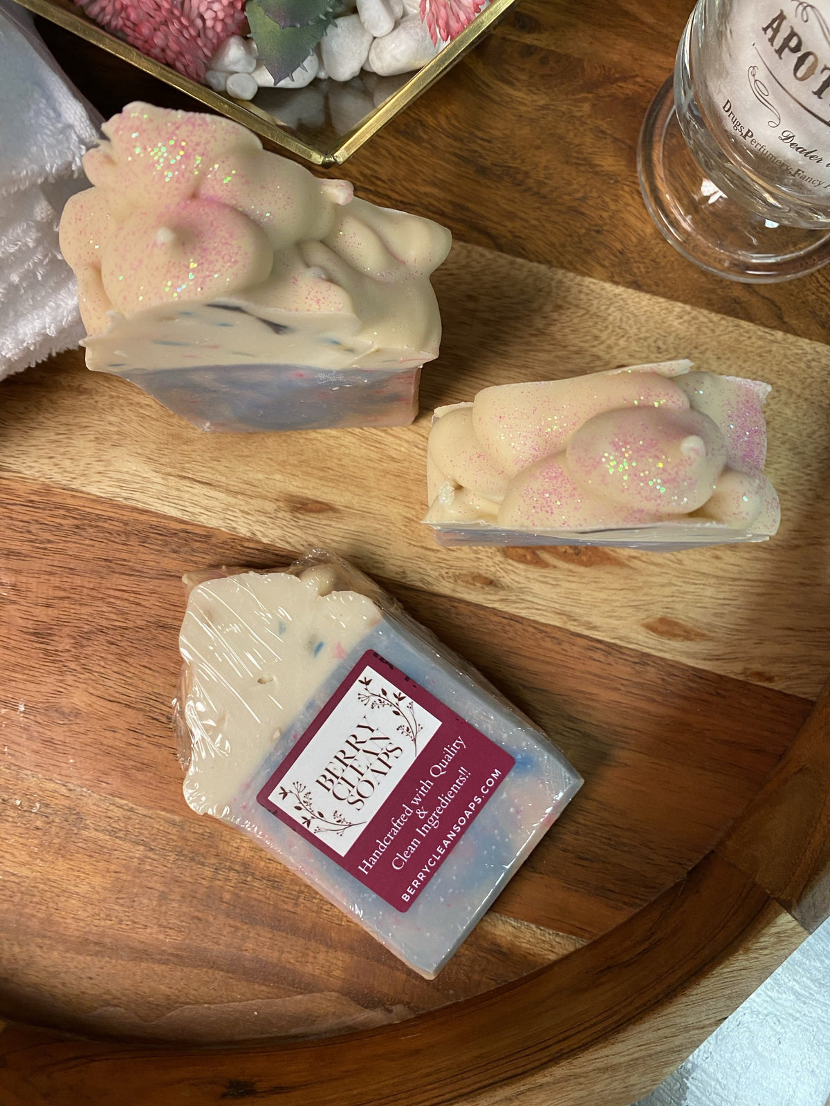 Cotton Candy Soap by Mint Green Icarus