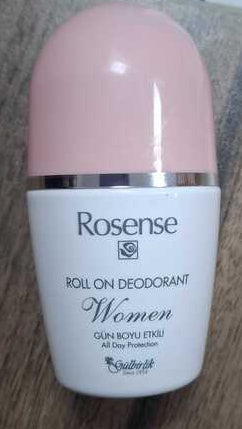 Rosense Women's Roll-On Deodorant - Long Lasting Antiperspirant Protection, Alcohol & Dye Free, 1.69 fl oz by Beauty Care Bag