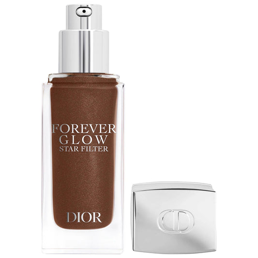 Forever Glow Star Filter Liquid Illuminator: Multi-Use Complexion Booster for Radiant, Hydrated Skin | Natural Makeup, Skin Smoothing & Brightening by Beauty Care Bag