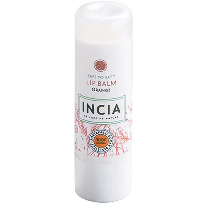 Incia Orange Nourishing Lip Balm with Shea Butter 6g by Beauty Care Bag