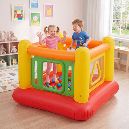 Inflatable Bounce House for Kids with Transparent Side WallsBounce HouseTorqelo.com
