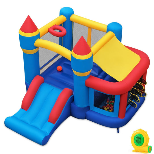 Inflatable Bounce House with Slide and Ball Pit for KidsBounce HouseTorqelo.com