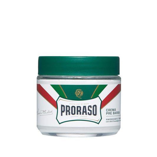 Proraso Eucalyptus and Menthol Pre-Shave Cream for Men - Soothing, 10.14 fl oz by Beauty Care Bag