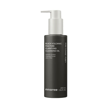 innisfree Black Volcanic PHA Pore Cleansing Oil 200ml by Seoulia