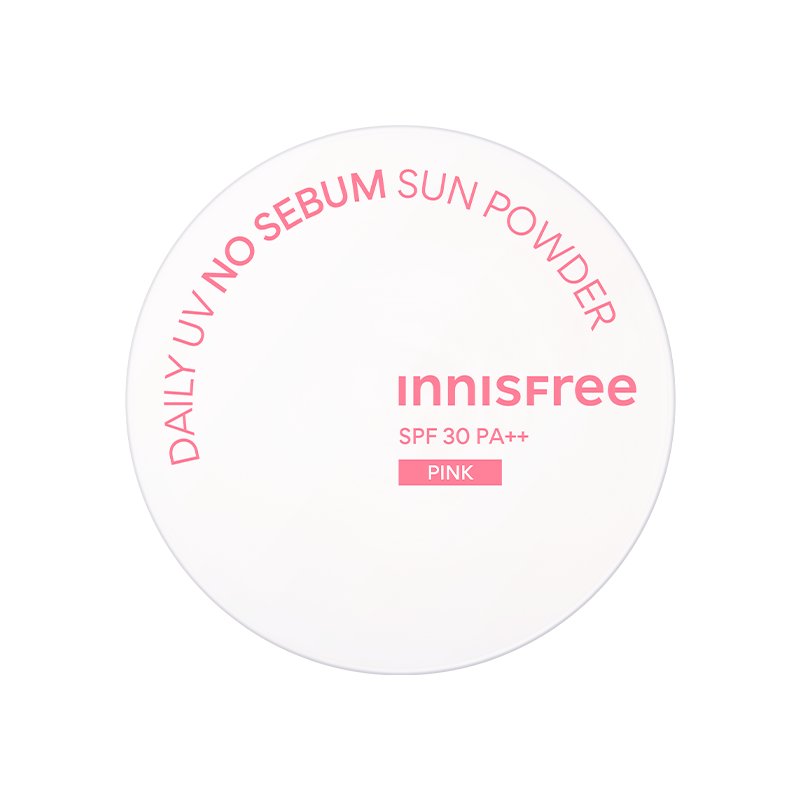 innisfree Daily UV No Sebum Sun Powder SPF30 PA++ 4g #Pink by Seoulia