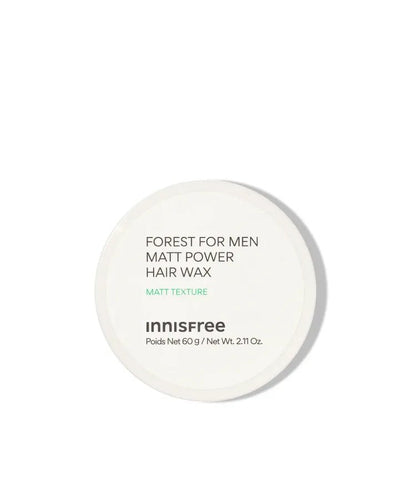 innisfree Forest For Men Matt Power Hair Wax 60g by Seoulia