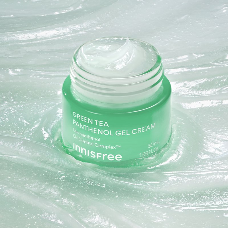 innisfree Green Tea Panthenol Gel Cream 50ml by Seoulia