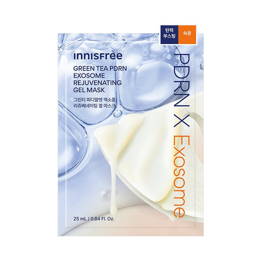 innisfree Green Tea PDRN Exosome Rejuvenating Gel Mask 25ml X 5ea by Seoulia