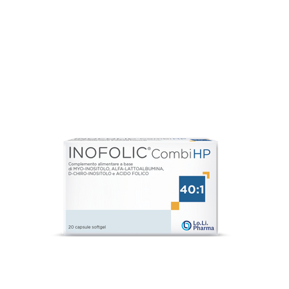 İnofolic HP 20 Capsule Dietary Supplement for Fertility Support and Hormonal Balance - Inositol and Folic Acid Supplement by Beauty Care Bag