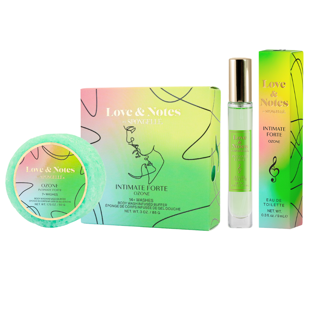 Intimate Forte Love & Notes Trio SetBody Wash Infused BufferTorqelo.com