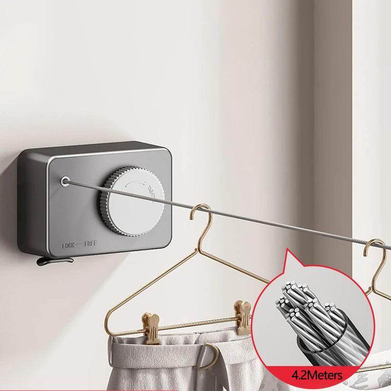 Invisible Retractable ClotheslineHome ToolsTorqelo.com