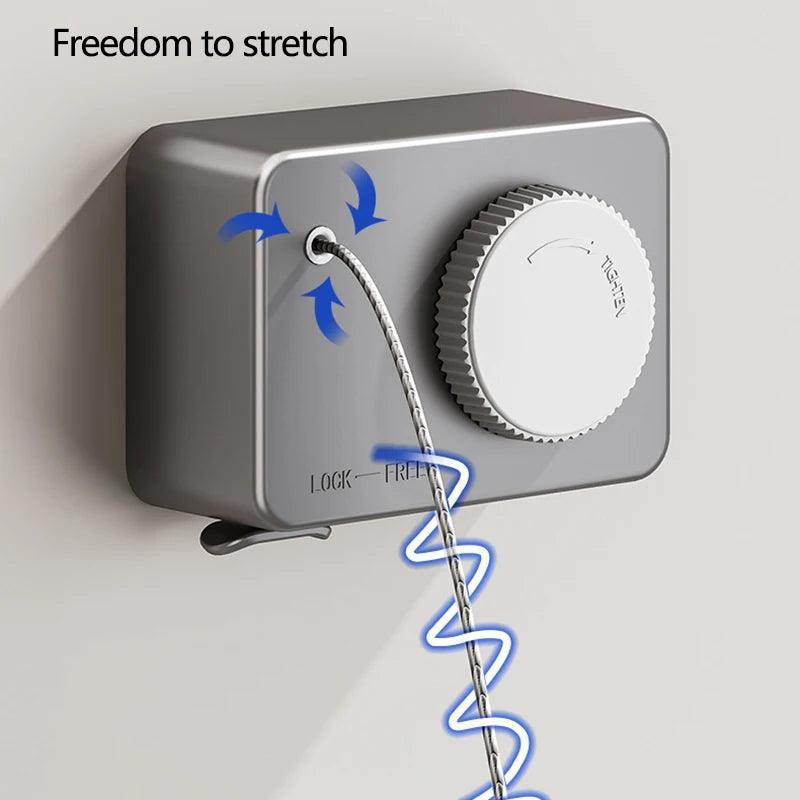 Invisible Retractable ClotheslineHome ToolsTorqelo.com