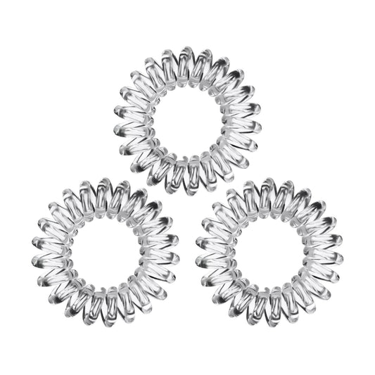 Invisibobble Original Crystal Clear 3-Piece Hair Ties - Stylish & Secure Hair AccessoriesHair AccessoriesTorqelo.com