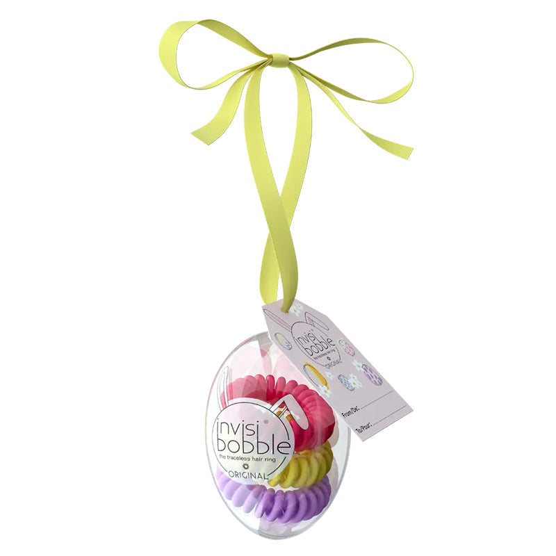 Invisibobble Original Easter Egg Hair Tie Set 3 Pieces by Beauty Care Bag