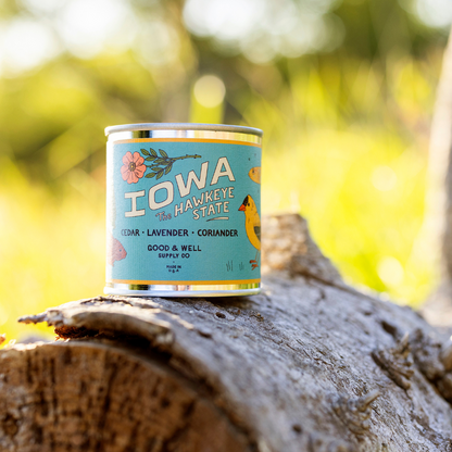 Iowa State Candle by Good & Well Supply Co.
