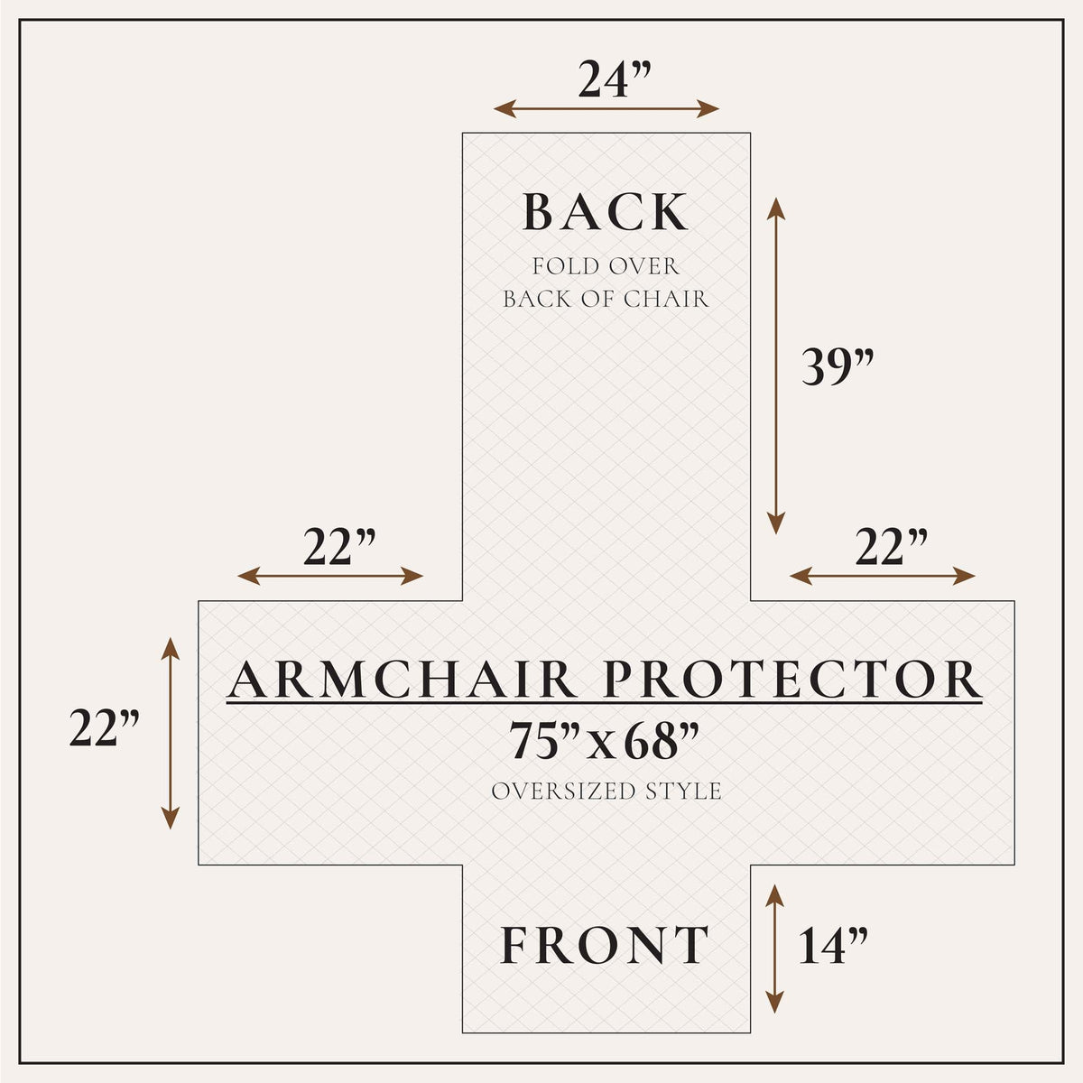 Medallion Solid Furniture Protector - Elenor Collection by Great Bay Home