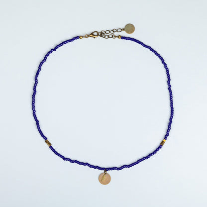 Iraqi Leaf Charm Beaded NecklaceNecklaces - FashionTorqelo.com