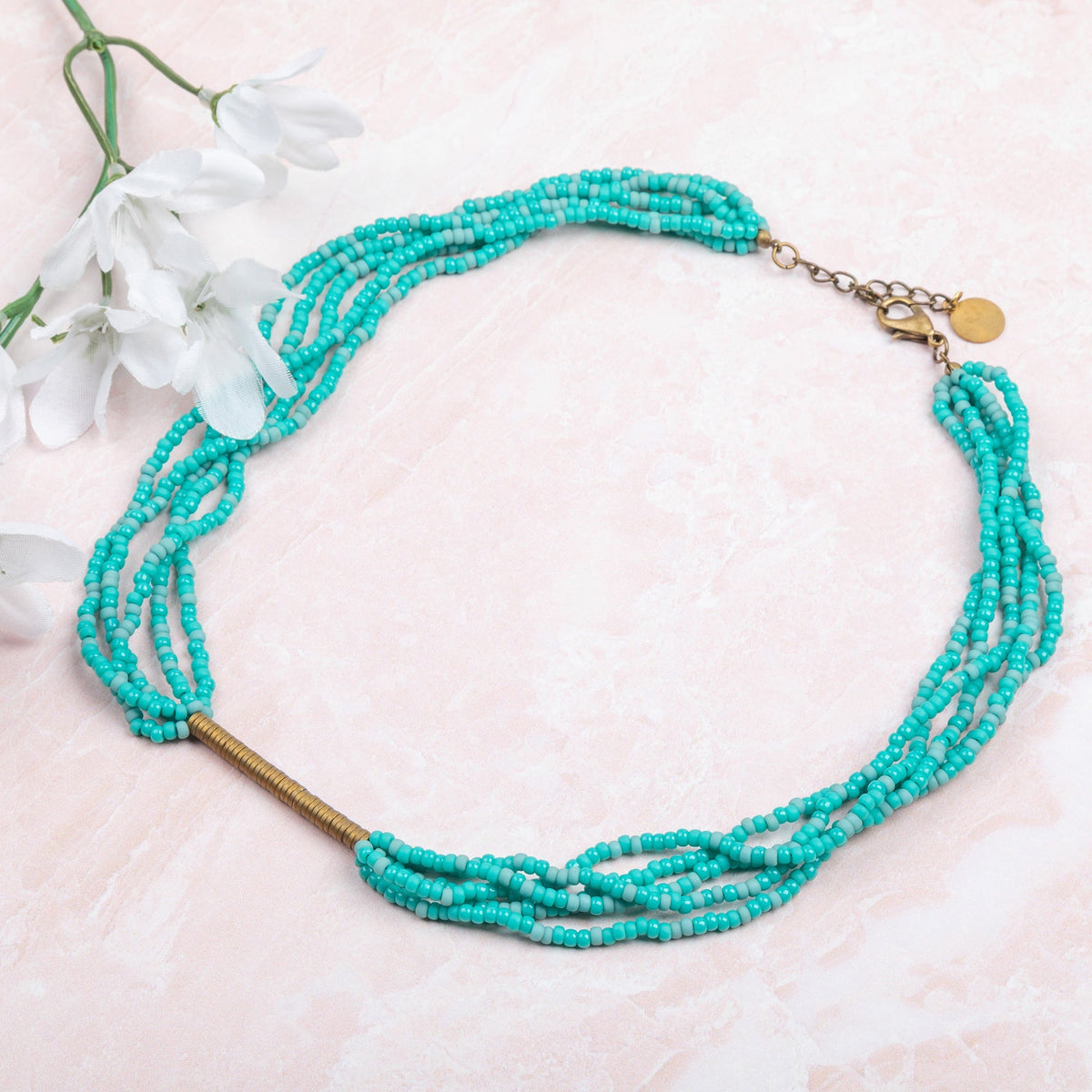 Iraqi Multi-Strand Beaded NecklaceNecklaces - FashionTorqelo.com