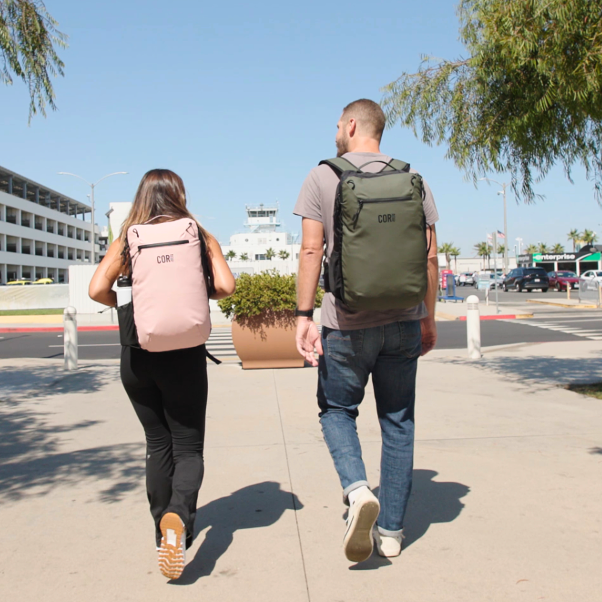 The Island Hopper 40L — Carry-On Backpack for 1–2 Week Trips by COR Surf