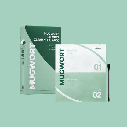 Isntree MUGWORT CALMING CLEAR NOSE PACK 5P by Seoulia