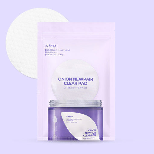 Isntree Onion Newpair Clear Pad (REFILL) 80ml (20ea) by Seoulia