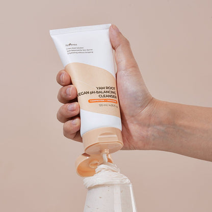 Isntree Yam Root Vegan pH-balancing Cleanser 120ml by Seoulia