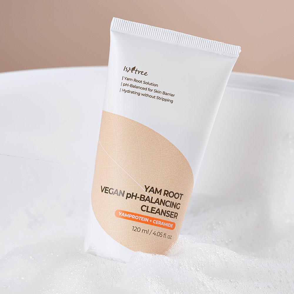 Isntree Yam Root Vegan pH-balancing Cleanser 120ml by Seoulia