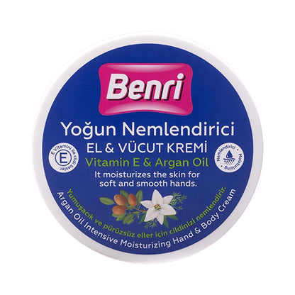 Benri Argan Oil Intense Moisturizing Cream 500 ml by Beauty Care Bag