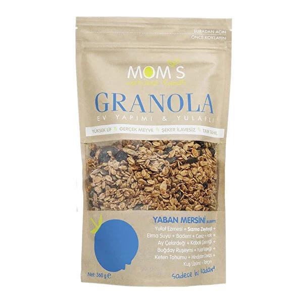 Mom's Granola Yaban Mersini - Healthy, Natural, Refined Sugar Free Granola with Extra Virgin Olive Oil by Beauty Care Bag