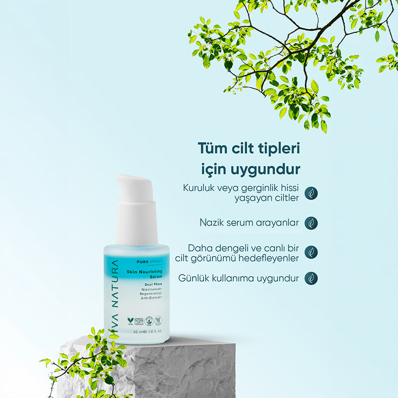 Iva Natura Dual-Phase Nourishing Serum for Soft Skin 30 ml by Beauty Care Bag