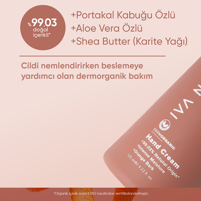 Iva Natura Organic Hand Cream with Shea & Argan 125 ml by Beauty Care Bag