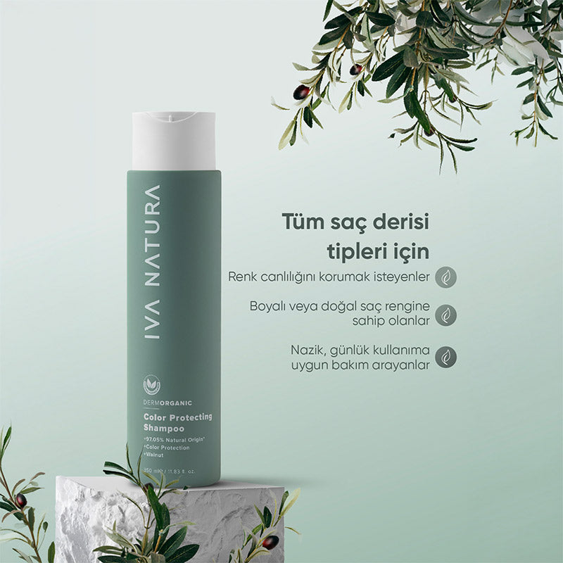 Iva Natura Color Protect Shampoo for Vibrant Hair 350 ml by Beauty Care Bag
