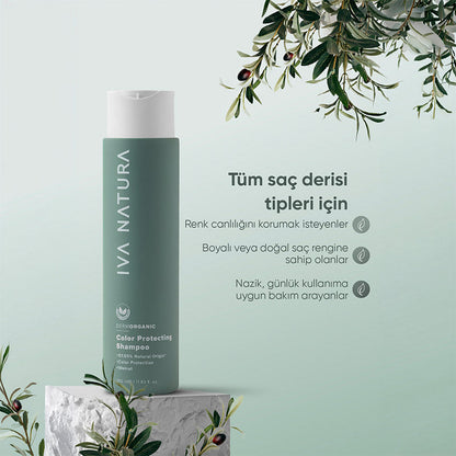 Iva Natura Color Protect Shampoo for Vibrant Hair 350 ml by Beauty Care Bag