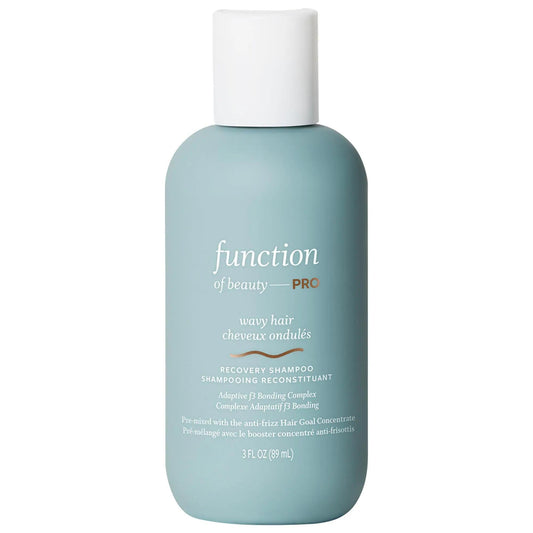 Function of Beauty Mini Bond Repair Custom Shampoo - Wavy, Damaged Hair - Sulfate-Free, Vegan, Color Safe - Strengthen & Repair, Mini Size by Beauty Care Bag