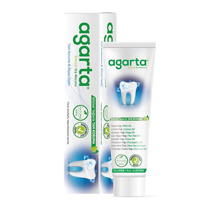Agarta Natural Whitening Fluoride-Free Toothpaste 100 ml by Beauty Care Bag
