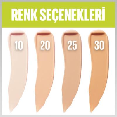Maybelline New York Super Stay 30H Concealer - Long-Lasting, High Coverage, Vegan Makeup for Flawless Finish by Beauty Care Bag