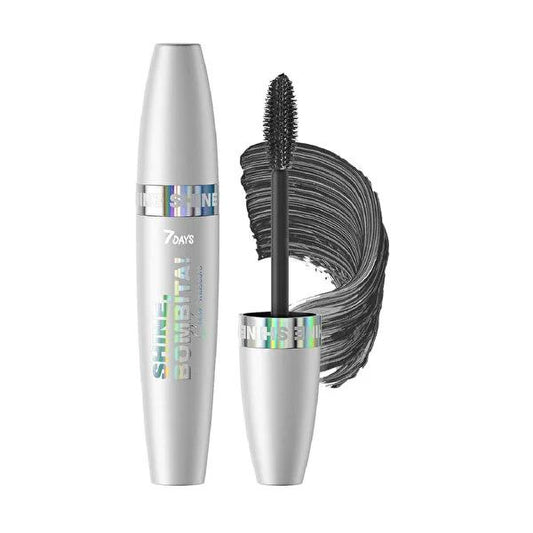 7Days Shine Bombita volume and curl mascara, black