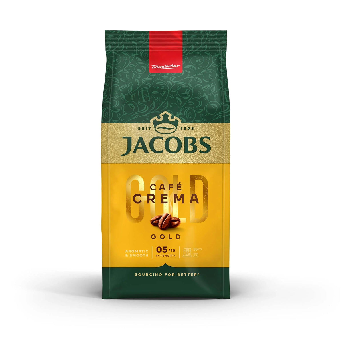 Jacobs Cafe Crema Whole Bean Coffee 500g by Beauty Care Bag
