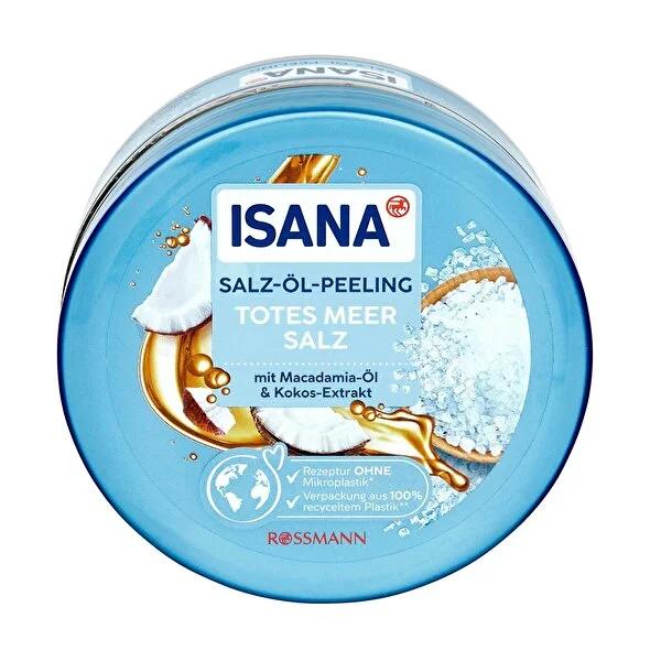Isana Dead Sea Salt Body Scrub - Natural Exfoliant for Smooth Skin, Vegan & Dermatologically Tested by Beauty Care Bag