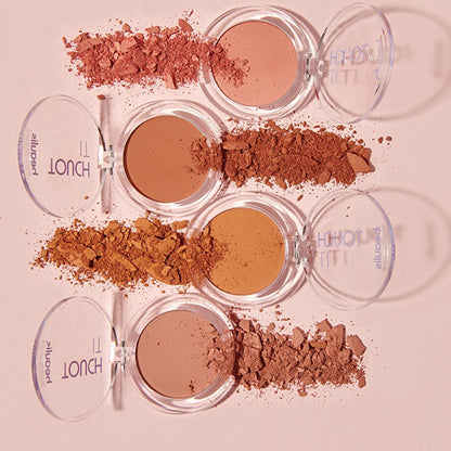 Beaulis Powder Blush 528 Playful - Natural-Looking, Silky Texture, Non-Comedogenic Makeup by Beauty Care Bag