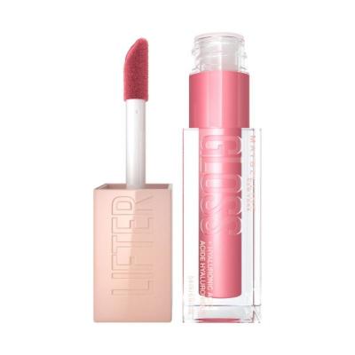 Maybelline New York Lifter Gloss - Moisturizing Lip Gloss with Hyaluronic Acid & Natural Oils - 005 Petal by Beauty Care Bag