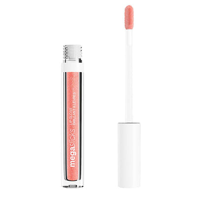 Wet n Wild MegaSlicks Lip Gloss Cherish: Shiny, Plumping, and Moisturizing with Hyaluronic Acid & Vegan Collagen. by Beauty Care Bag